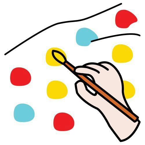 Rysowanie, malowanie - arkusz pracy dla ucznia ze spektrum autyzmu