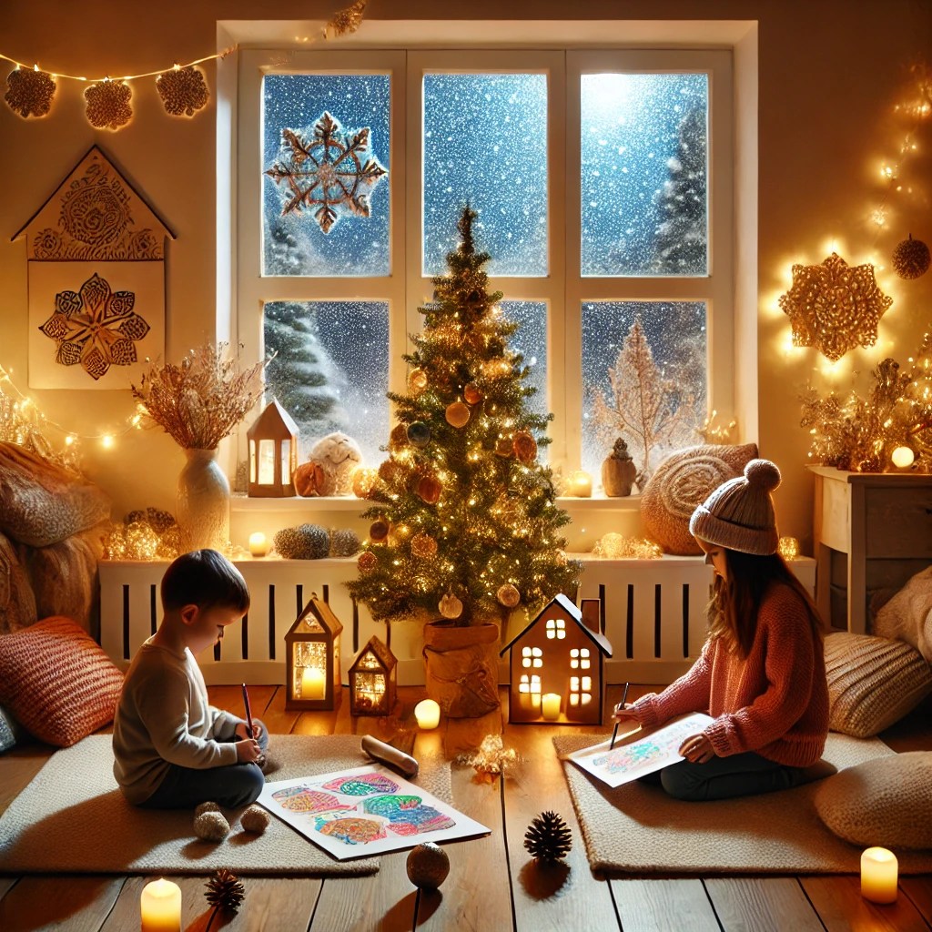 Scenariusz zajęć: „Świąteczna magia mindfulness: Ćwiczenia uważności dla dzieci z Zespołem&nbsp;Aspergera”