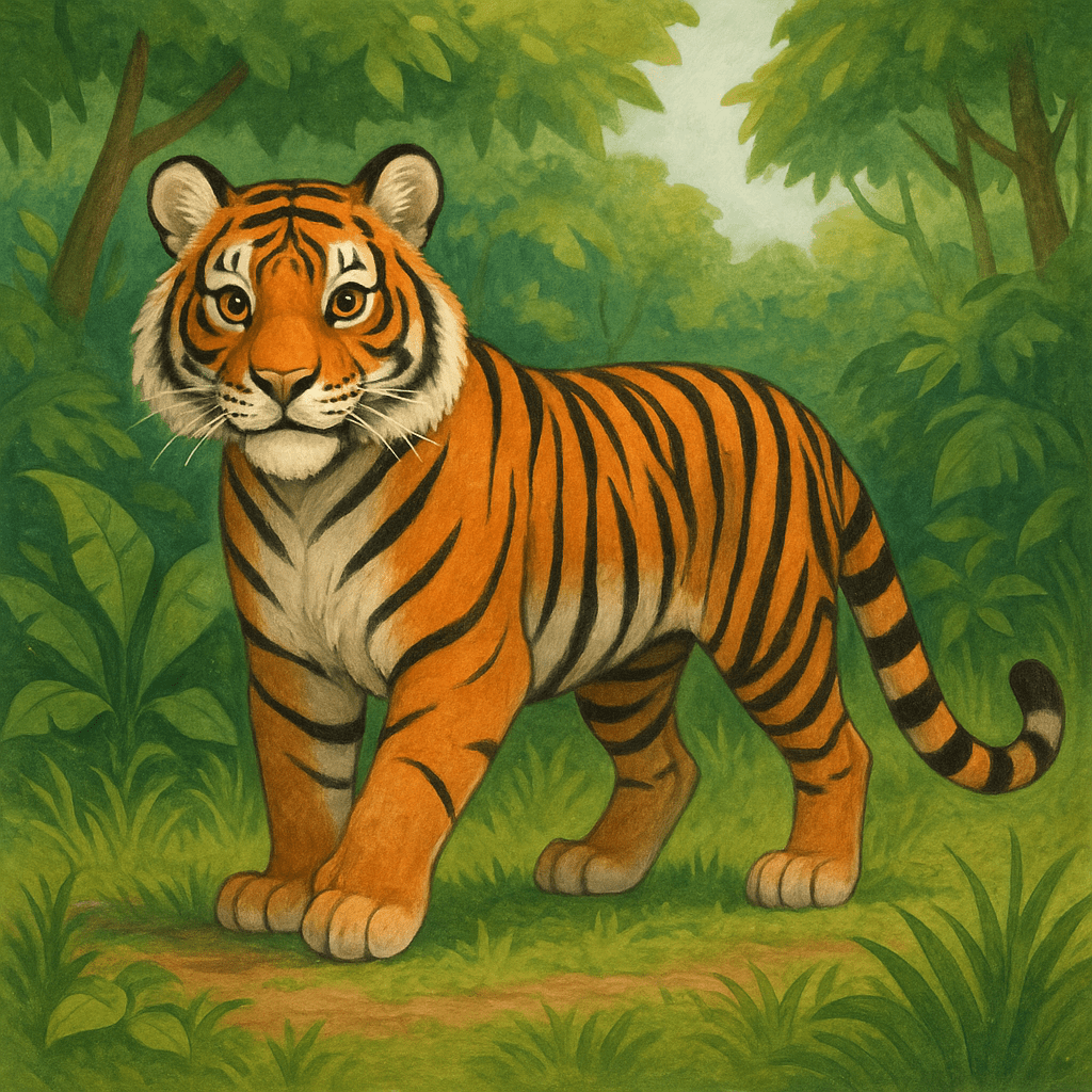 Dzień Tygrysa – scenariusz zajęć przyrodniczych dla&nbsp;przedszkolaków