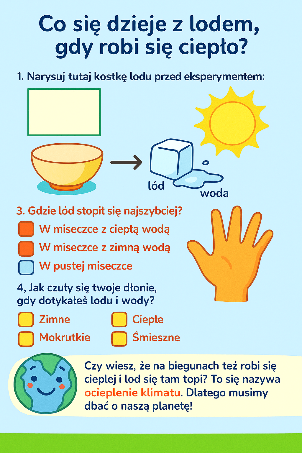 Magiczna Woda – eksperyment przyrodniczy dla&nbsp;przedszkolaków