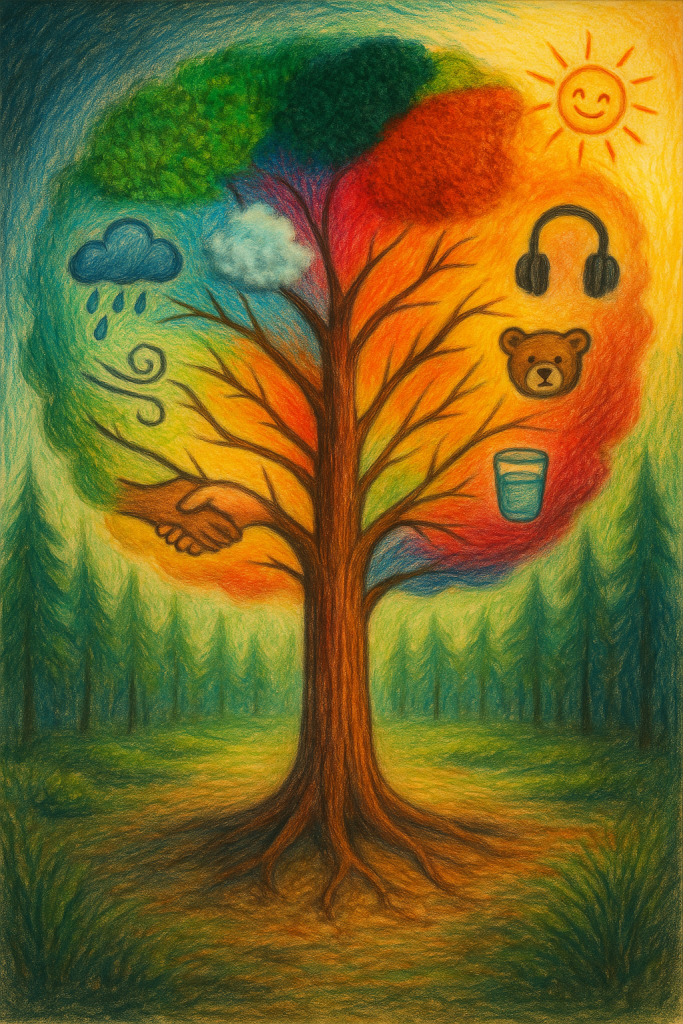 Las emocji – warsztat plastyczno-sensoryczny dla dzieci z ASD i zaburzeniami integracji sensorycznej na Dzień&nbsp;Kredki