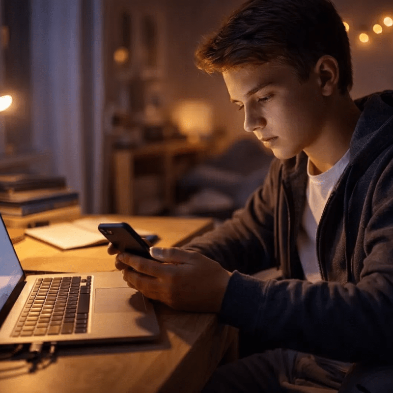 8️⃣ Jak komunikować się online – etykieta internetu i granice&nbsp;prywatności