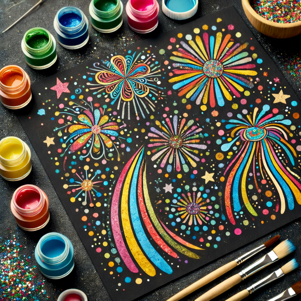 🎆 Nowy Rok z kolorami i emocjami – scenariusz zajęć terapeutycznych dla dzieci ze spektrum&nbsp;autyzmu