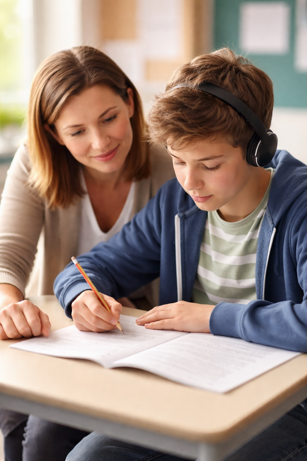 Dostosowania egzaminu ósmoklasisty dla uczniów z autyzmem i Zespołem Aspergera (2026) – procedury, prawo, praktyka „bez pułapek”