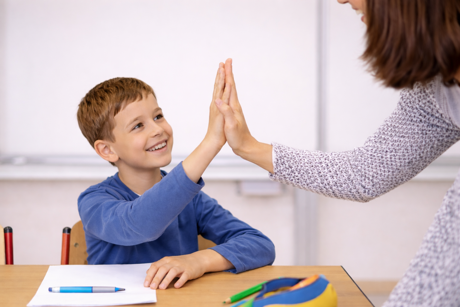 Przykładowa ocena opisowa ucznia z autyzmem / Zespołem Aspergera