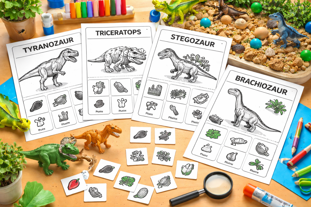 🦖 Scenariusz zajęć: „Dino-Przygoda – w świecie olbrzymów sprzed milionów&nbsp;lat!”