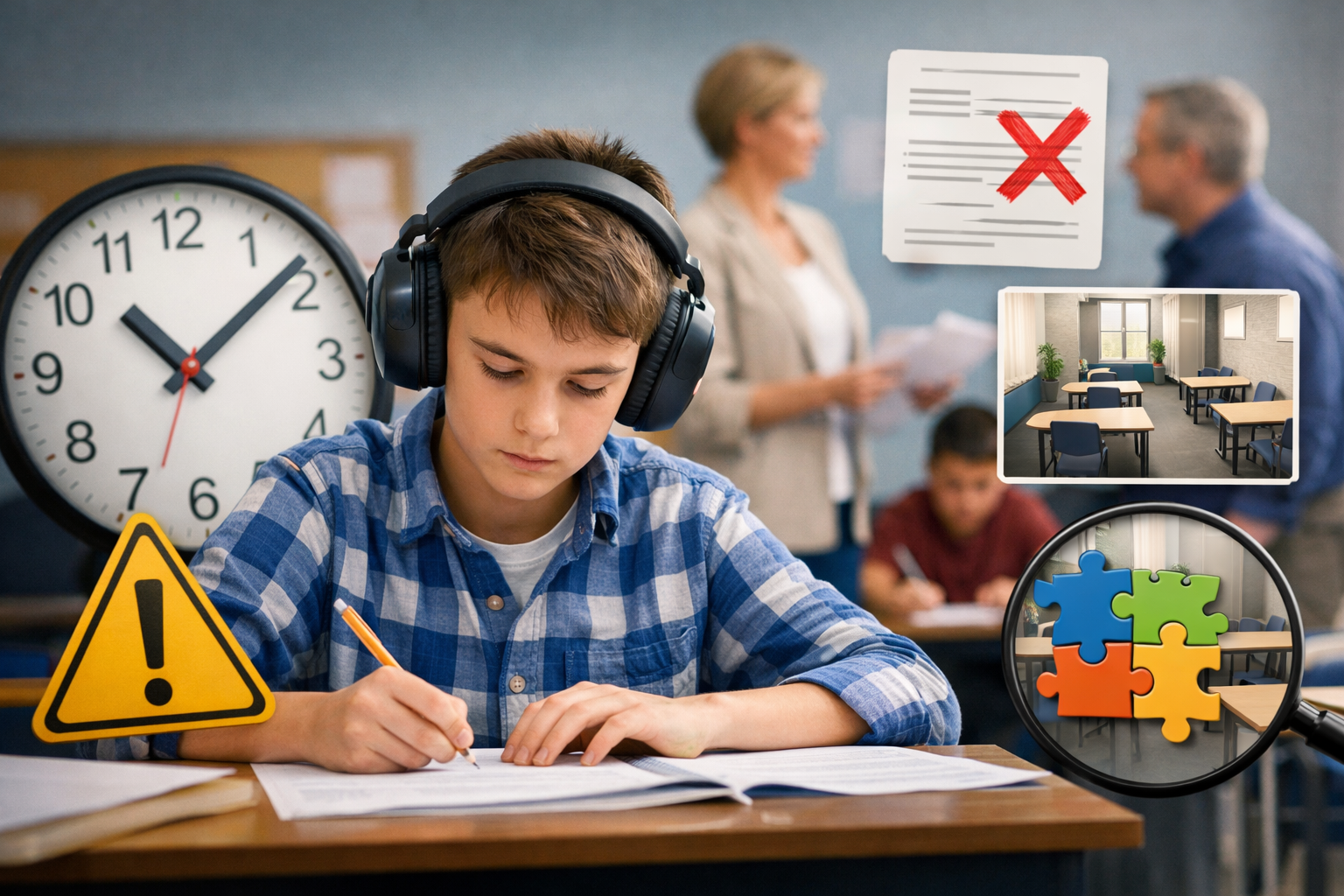 2️⃣ Egzamin ósmoklasisty a autyzm – najczęstsze błędy szkół i jak ich uniknąć