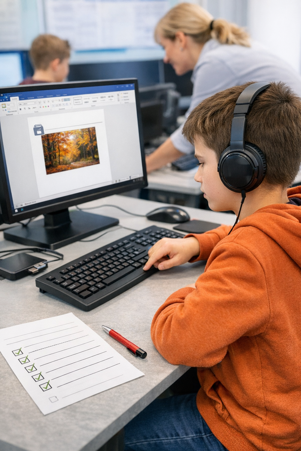 🖥 Informatyka: instrukcje krok po kroku i „ekran bez rozpraszaczy” – jak uczyć ucznia z ASD?