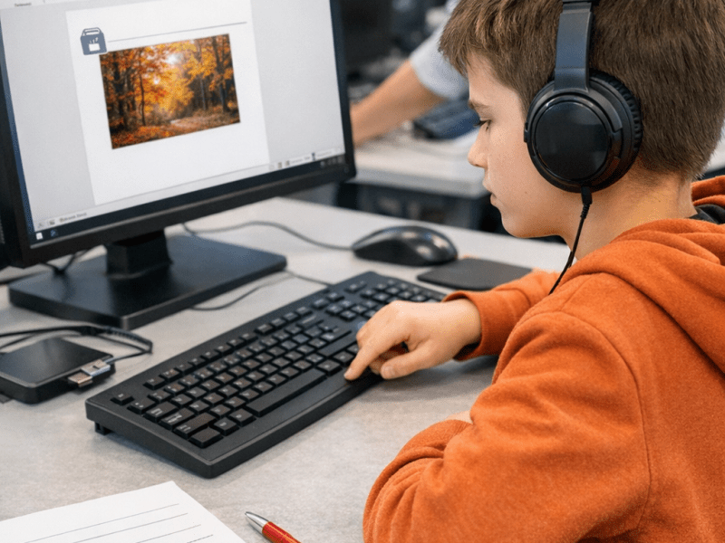 🖥 Informatyka: instrukcje krok po kroku i „ekran bez rozpraszaczy” – jak uczyć ucznia z&nbsp;ASD?