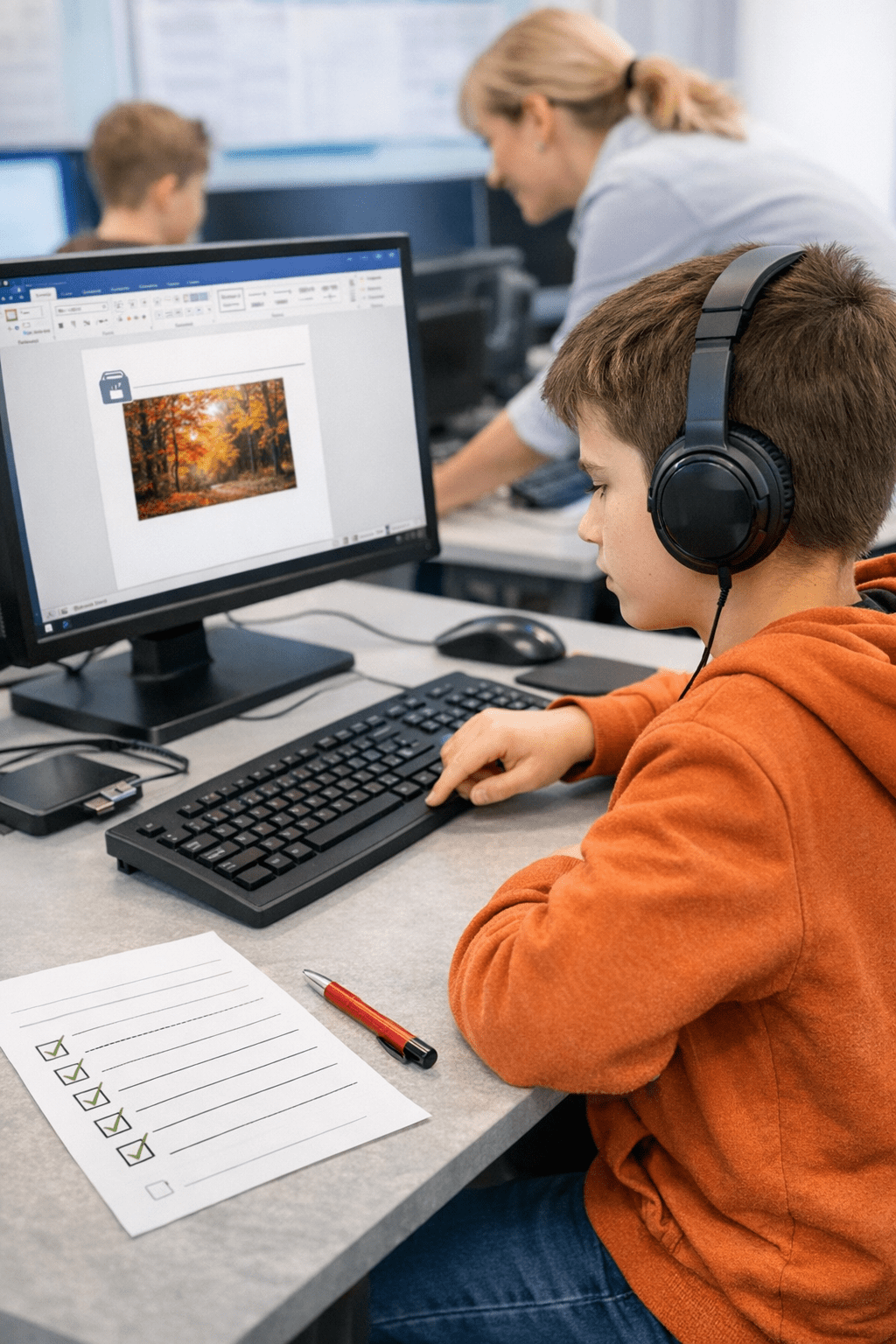 🖥 Informatyka: instrukcje krok po kroku i „ekran bez rozpraszaczy” – jak uczyć ucznia z&nbsp;ASD?