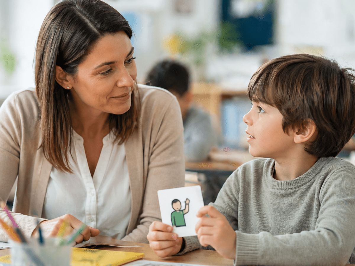 Echolalia w szkole: jak odpowiadać, jak modelować i jak budować skrypty, które uczeń przeniesie na&nbsp;klasę